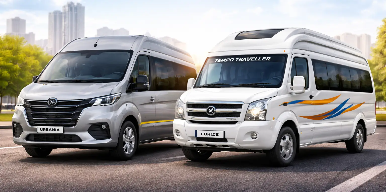 Tempo Traveller and Urbania on rent Mumbai